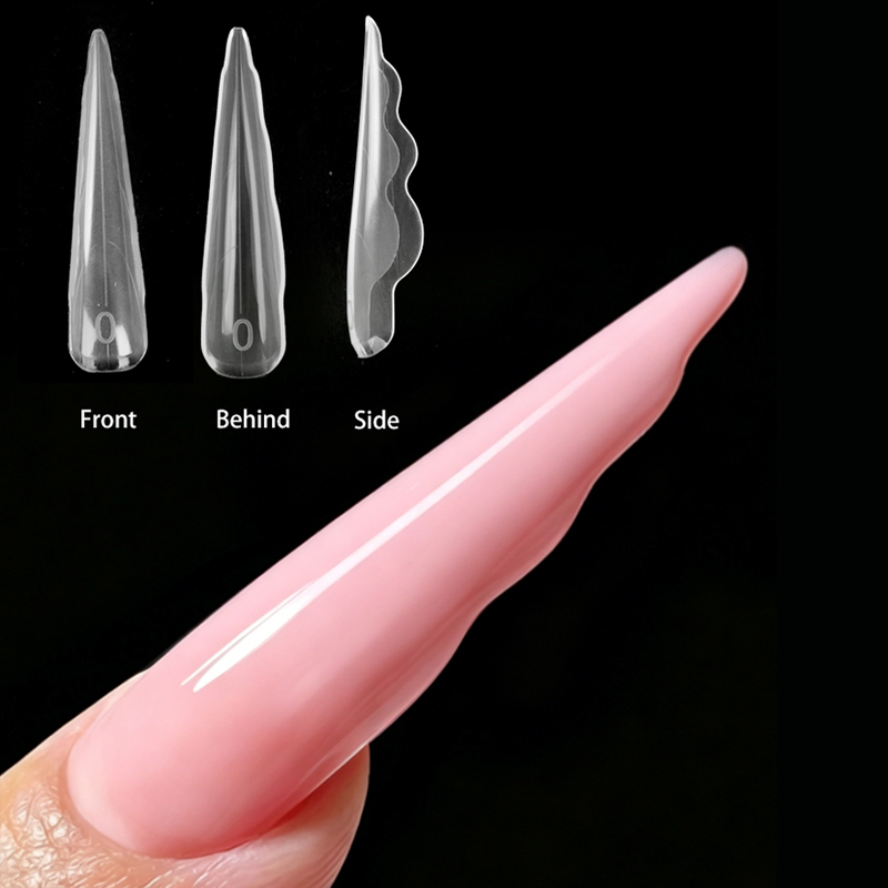Butterfly Russian Almond Sandwich Dual Nail Forms